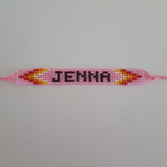 Personalized Beaded Bracelet "Jenna" - Picture 5 of 8